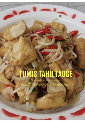 Foto resep Tumis Tahu Tauge