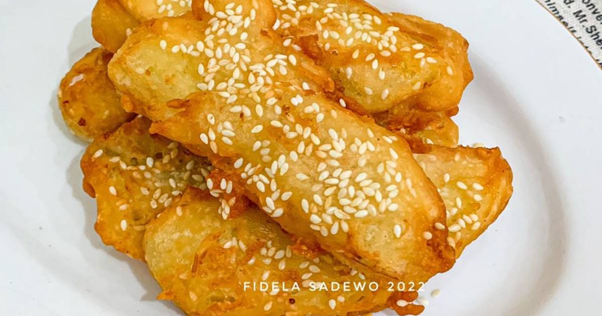 Resep Pisang Goreng Wijen (💡TIPS Agar Wijen Menempel Ke Tepung) Oleh ...