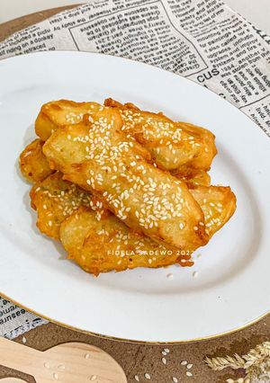 Foto resep Pisang Goreng Wijen (💡TIPS agar Wijen Menempel ke Tepung)