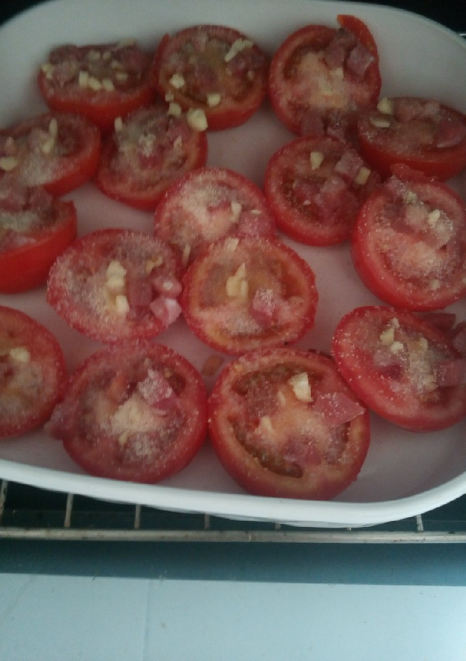 Una foto de Tomates al horno