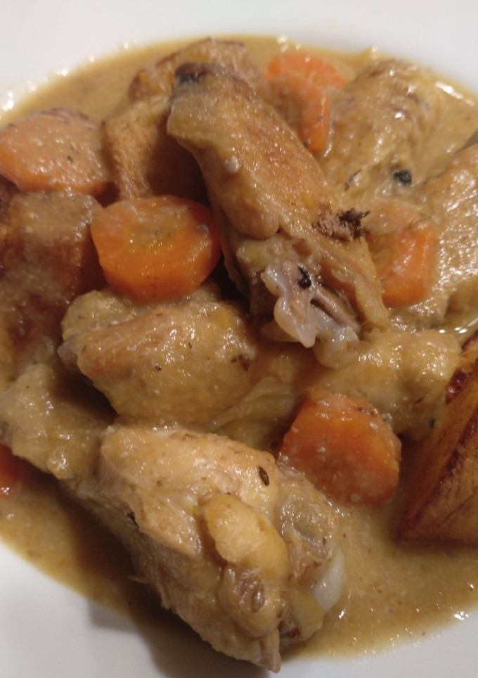 Una foto de Pollo en Salsa de Cerveza