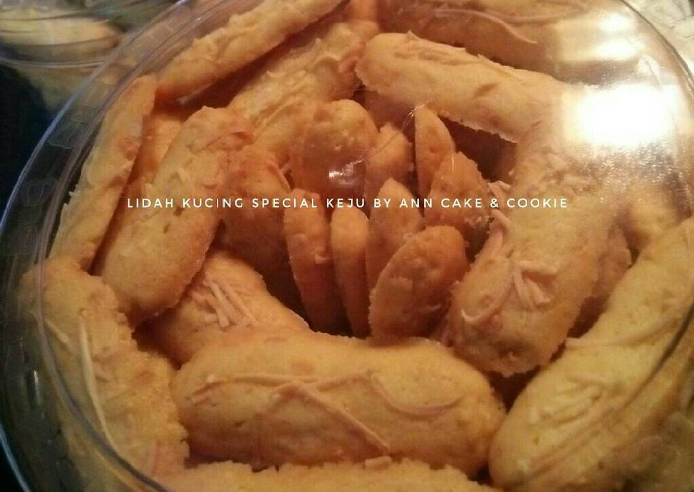 Lidah kucing special keju