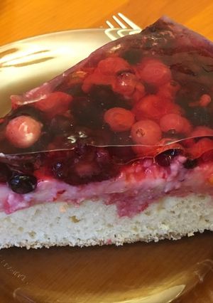 Gyümölcstorta recept fotója