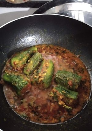 કારેલાનું શાક(Karela sabji recipe in Gujarati) રેસીપી મુખ્ય ફોટો