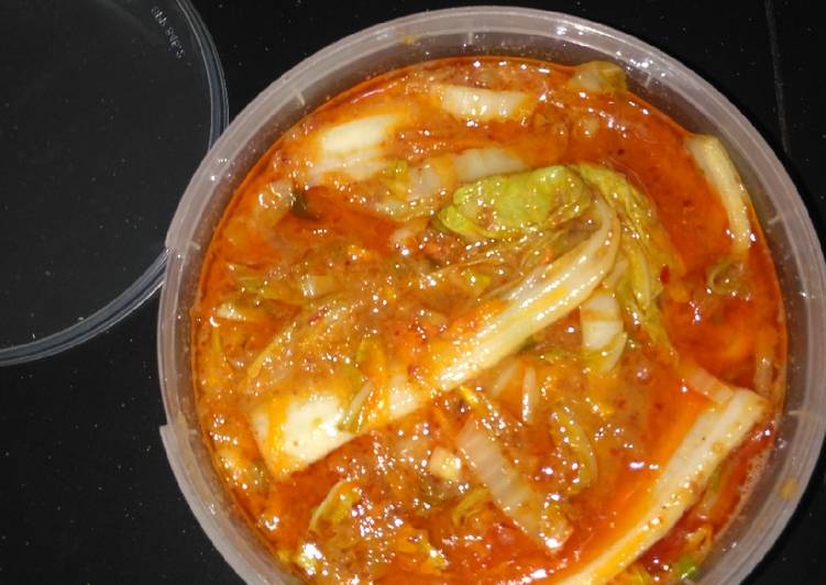 Kimchi ala dapur nina