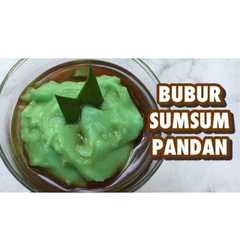A picture of Bubur Sumsum Pandan.