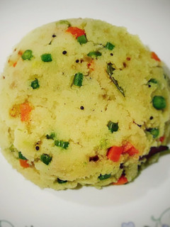 A picture of Rava Upma.