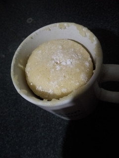Una foto de Bizcochuelo en taza en 3 minutos (microondas)