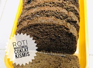 Gambar Roti Wholemeal Coklat Kismis (guna BM)