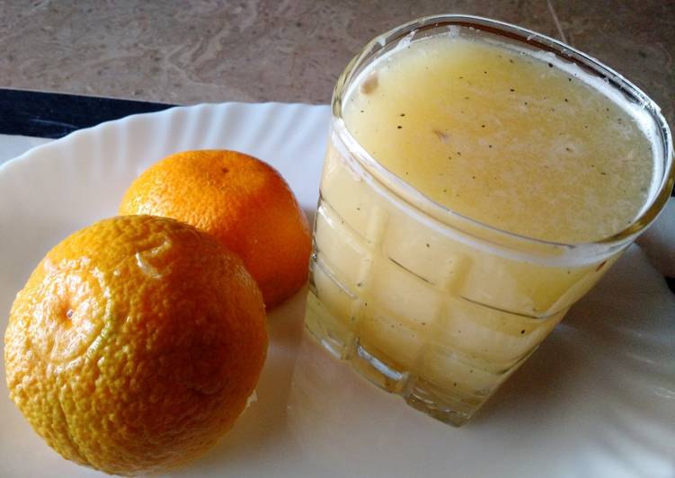 Recipe of Perfect Fresh orange juice