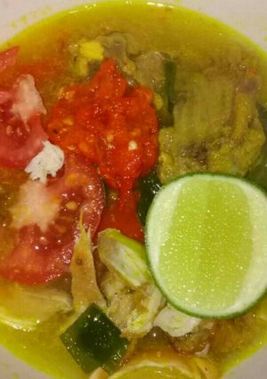 Foto resep Soto Ayam Penyemangat