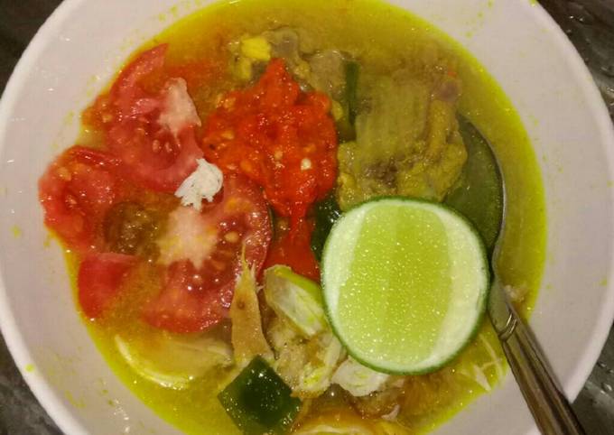 Resep Soto Ayam Penyemangat, Laziss