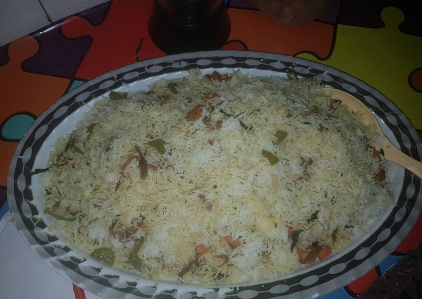 Vegetables rice#weekleyjikonichallenge