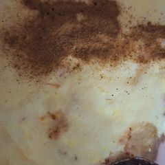 A picture of Cinnamon fruit ice cream healthy.