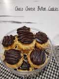 Choco Button Cookies