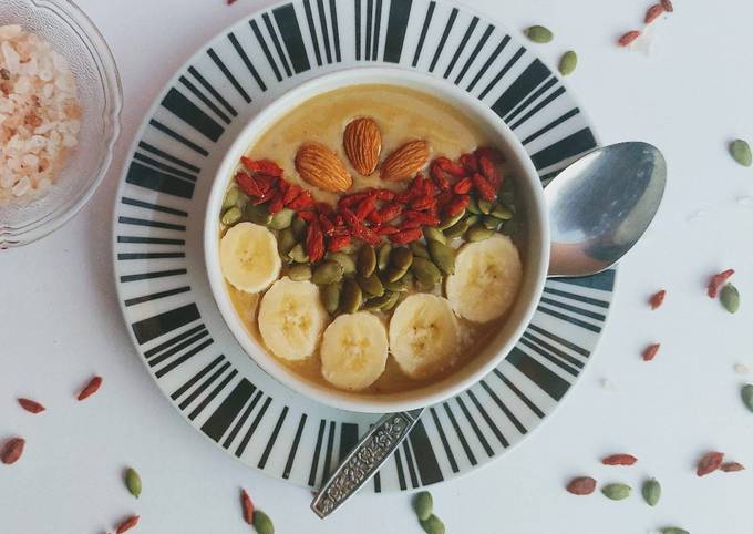 How to Make Favorite Sweet potato pie smoothie bowl