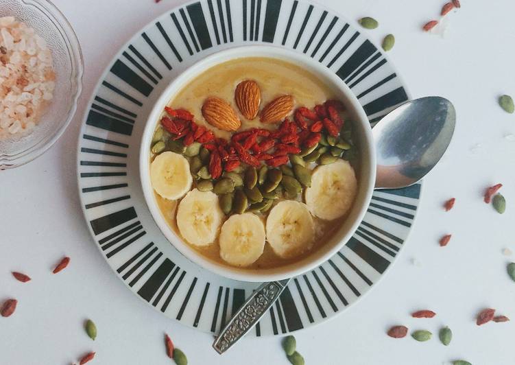 How to Prepare Any-night-of-the-week Sweet potato pie smoothie bowl