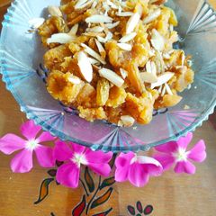 Besan Halwa A picture of Besan Halwa.