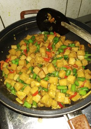 Foto resep Oseng gembus buncis