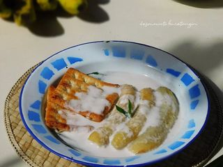 Pisang Panggang Bakuah Santan Khas Minang