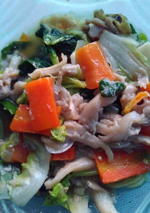 Foto resep Tumis jamur tiram aneka sayur
