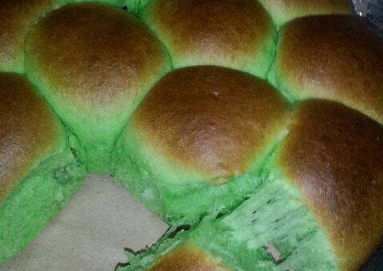 Killer soft bread aka roti sobek isi coklat
