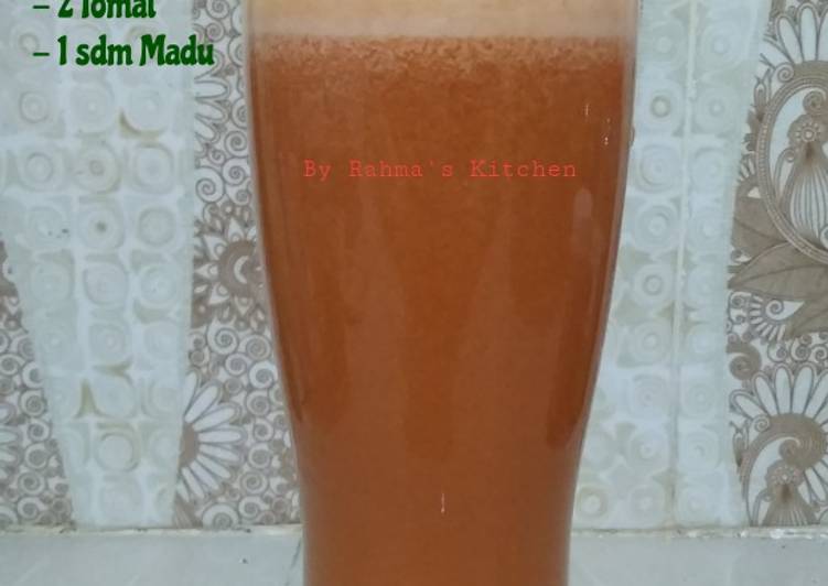 Resep Juice Wortel Tomat Apel 😊 Anti Gagal
