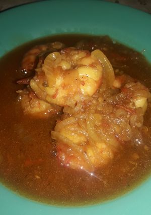 Foto resep Udang pedas manis