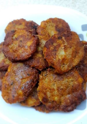 عکسی از دستور کتلت سیب زمینی