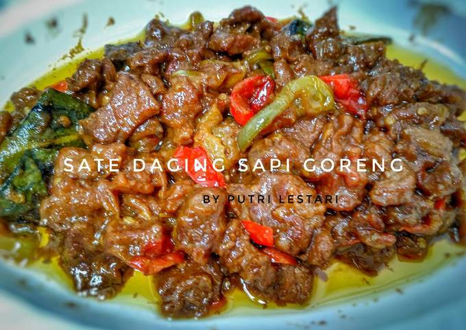 Sate Daging Sapi Goreng #kitaberbagi