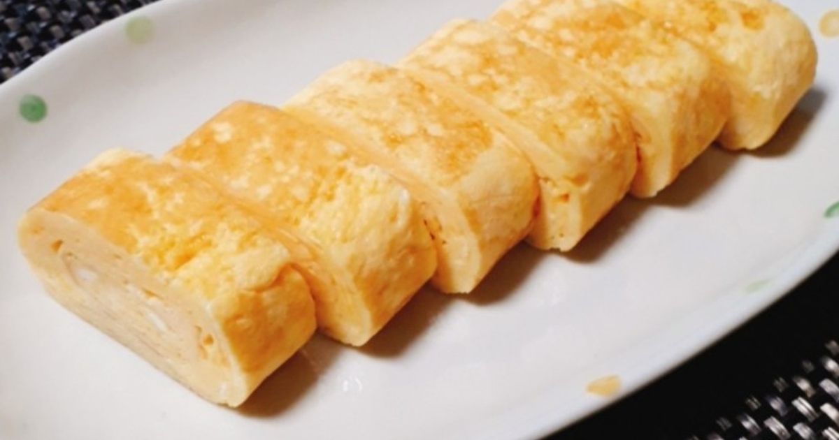 ♡TamagoYaki♡ Moist And Sweet Mom's Tamagoyaki Recipe By もふもふクロさん