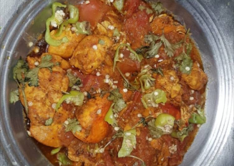 Steps to Make Quick Chicken karahi