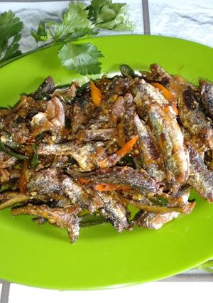 Foto resep Ikan layang cabe ijo