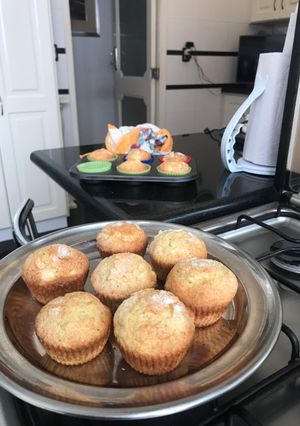 Una foto de Muffins de manzana