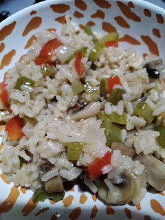 Una foto de Arroz con verduras