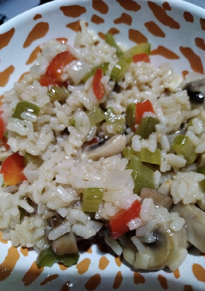 Una foto de Arroz con verduras