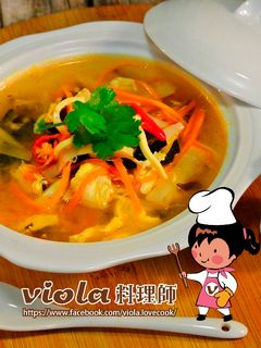 A picture of Easy Hot and Sour Soup.