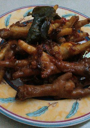 Foto resep Ceker pedas manis