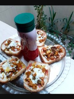 عکسی از دستور پیتزا نون تست