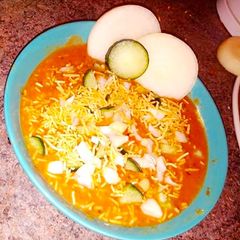 A picture of #dal dhokli.