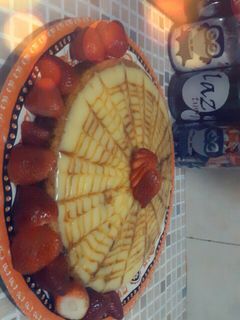 صورة لوصفة كيك الكريم كراميل 😍