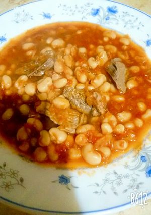 صورة لوصفة لوبيا باللحمه