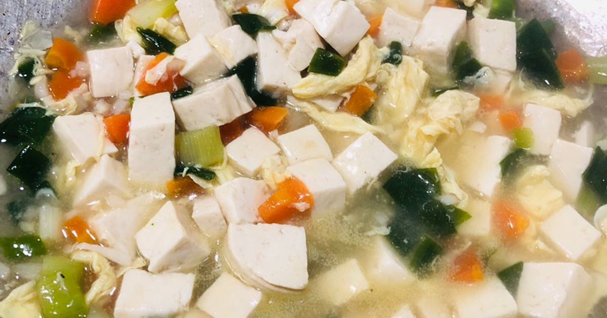 Resep Mun Tahu Telur Menu Anak oleh Domivriel Kitchen Cookpad