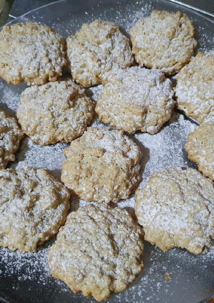 Una foto de Galletitas de avena y limón🍋🍪