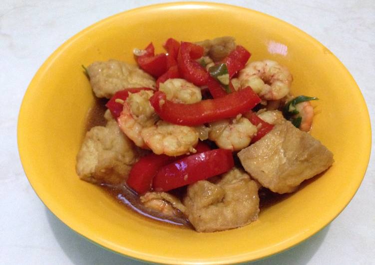 Tahu Udang Kecap