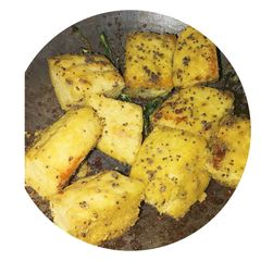 Khaman dhokla A picture of Khaman dhokla.
