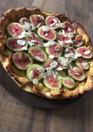 Une photo de Tarte aux figues
