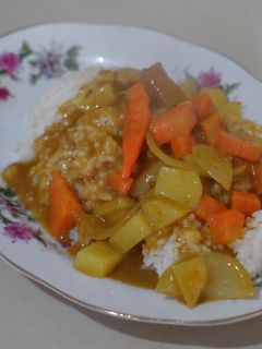 Foto resep Beef Curry Rice