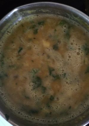 A picture of Tomato garlic red lentil.