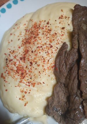 Una foto de Puré de papas